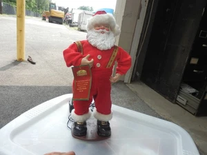 Jingle Bell Rock Santa Claus Animated Dancing Musical 1998 Tested Works - Picture 1 of 9