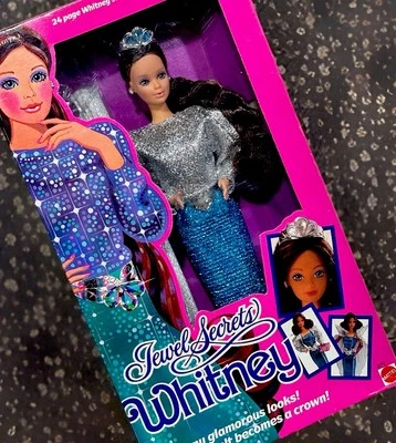 Barbie Jewel Secrets Whitney Steffi pelo largo vintage 3179 nuevo en caja en caja original 💎 Foto 1 de 4