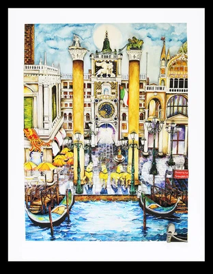 Pergola, Linnea - Four Horses of San Marco - Gicleé/Hahnemühle Hand Signed - Image 1 of 2