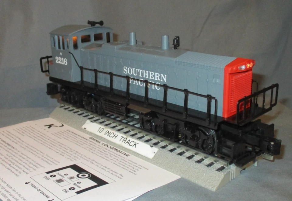 K-Line 2216 Southern Pacific Deluxe Dual Mtr. MP-15 w/ Horn O/027 ga wks/ Lionel - Image 1 of 4