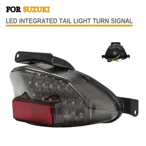LED Taillight For Suzuki GSX-R1000 GSX-R750 GSX-R600 Brake Turn Signals light - Picture 1 of 8