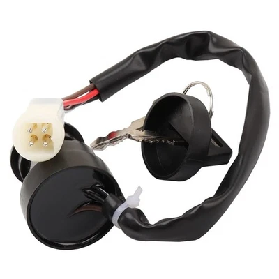 Interruptor de encendido con llave para ATV Yamaha Badger 80 YFM80 1985-1988 1992-1994 Foto 1 de 4