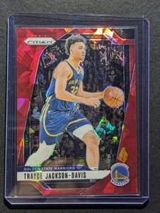 2024-25 Panini Prizm TRAYCE JACKSON-DAVIS Cracked Ice Parallel #188 Warriors - Picture 1 of 11