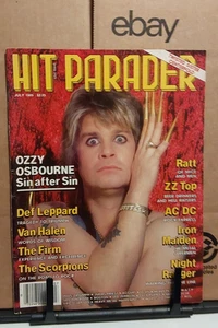 Hit Parader July 1985 Dee Snyder Centerfold Ozzy, AC/DC, Ratt & more - Picture 1 of 7