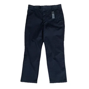 Banana Republic Women's Size 16 Petite Black Pants Authentic Chino High Rise NWT - Picture 1 of 11