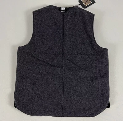 Chaleco de Lana FILSON Buckland Abajo Reversible Aislado Carbón XL Forro de Abrigo Nuevo Foto 1 de 4