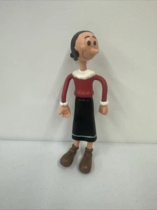 Figura Posable Olive Oyl Bendy 1993 De Colección - Heroína de Dibujos Animados Popeye - Imagen 1 de 11