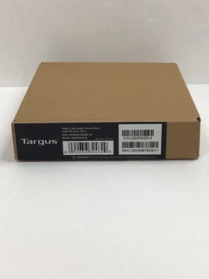Targus USB-C Travel Dock with Power Pass-Through (DOCK412USZ) DOCK412USZ - Image 1 of 4