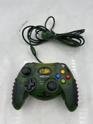 Vintage Mad Catz Green Wired Controller Xbox Original Gamepad Macro Pad Pro 2001 - Image 1 of 4