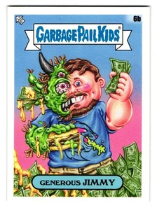 Generous Jimmy 2024 Garbage Pail Kids Mr. Beast Ill Influencers Sticker - Picture 1 of 2