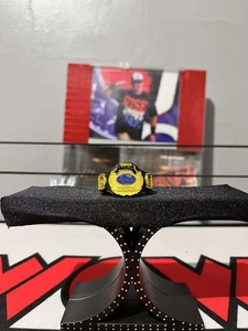 WWE Elite Mattel WCW Tag Team Heavyweight Championship Belt Title Figure - Picture 1 of 4