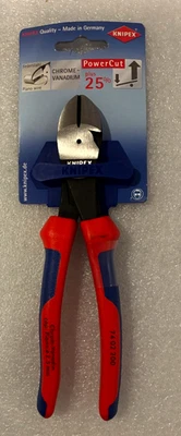 Knipex 74 02 200, 8" High Leverage Diagonal Cutters - Image 1 of 2