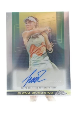 2024 Topps Chrome #TCA-ERA Elena Rybakina Autographs - Image 1 of 2