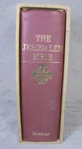 Vintage The Jerusalem Bible 1966 Edition Hardcover with Slipcase Doubleday - Picture 1 of 17