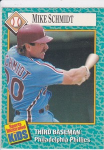 1989 Sports Illustrated for Kids Series 1  #90 Mike Schmidt