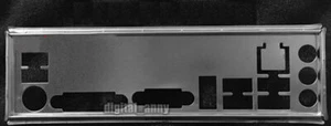 OEM I/O Shield For ASRock A320M-HDV Motherboard Backplate IO - Photo 1/1