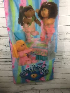Vintage Cabbage Patch Kids Slumber Party Girl Dolls 80s 90s Parties Sleeping Bag - Picture 1 of 9