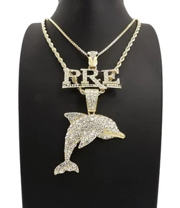 NEW YOUNG DOLPH PRE 24" & DOLPHIN CHAIN 26" SET.. - Picture 1 of 5