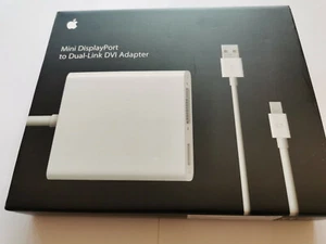 Apple Mini DisplayPort to Dual-Link DVI Adapter OVP Original NEU - Afbeelding 1 van 3