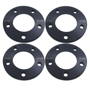 4pcs 1/2" Wheel Spacers | Flat 5x5 5Lug | Fits Chevy GMC 2wd Trucks 5x127 - Picture 1 of 3