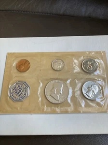 1961-P 5-Coin Mint Set - Picture 1 of 2