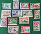 Brytyjskie Wyspy Salomona 14 znaczków 1939 Jerzy VI pełny zestaw - MNH - SG 60-72