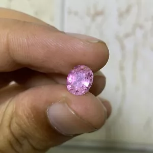 1.75 Carat Natural Cut Baby Pink Tourmaline Loose Gemstones From Afghanistan - Picture 1 of 8