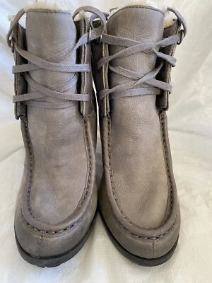 Sam Edelman Madge Leather High Heel, Faux Fur Lined Boots, Shoes, US Sz 10M - Image 1 of 4