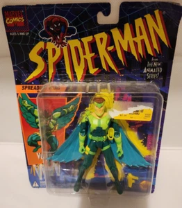 Vintage 1994 Toy Biz Spider-Man Animated Series Vulture Figure Spreading Wing - Picture 1 of 3