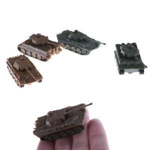 4D Sand Table Plastic Tiger Tanks Toy 1:144 World War II Germany Panther Tank S~