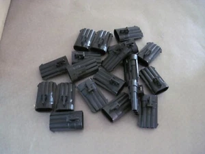 Qty 10 3-Way Male Plastic Housings, Metri-Pack 150 Series, Aptiv Delphi 12129615 - Picture 1 of 6