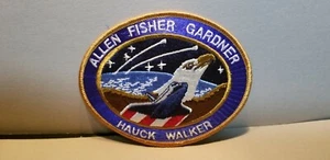 STS-51A SPACE SHUTTLE PATCH "HAUCK-WALKER-FISHER-GARDNER-ALLEN" - Imagen 1 de 1