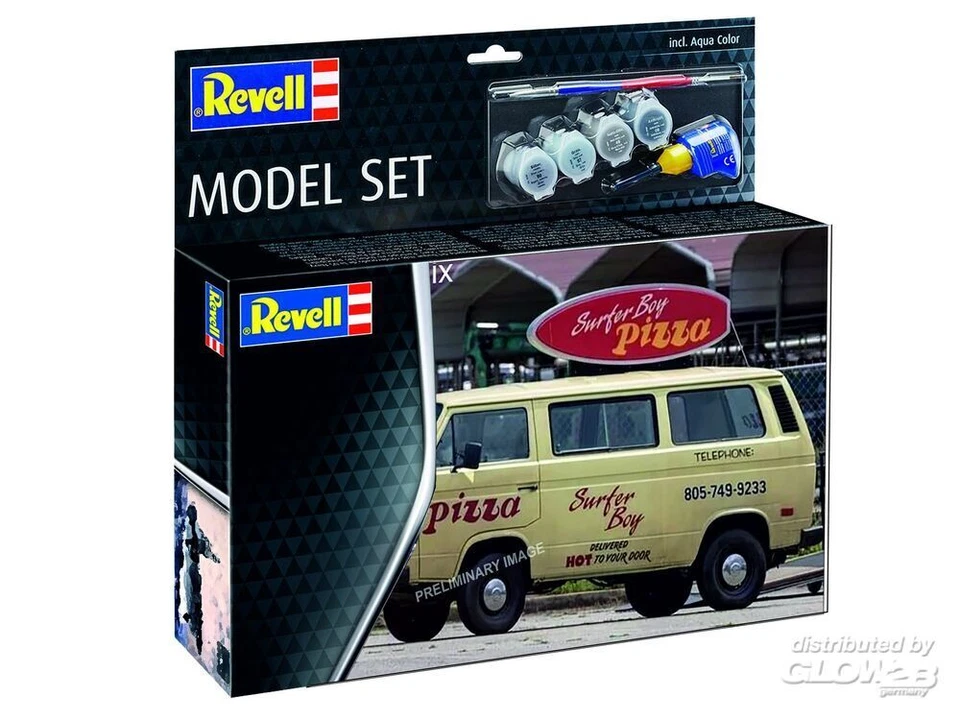 Revell: Model Set Stranger Things VW T3 Bus Surfer Boy in 1:25 [4009867725] - Immagine 1 di 1