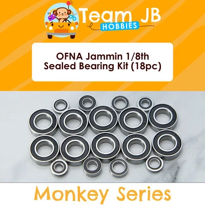 Комплект резиновых герметичных подшипников OFNA Jammin 1/8 - 18 шт. - Изображение 1 из 2