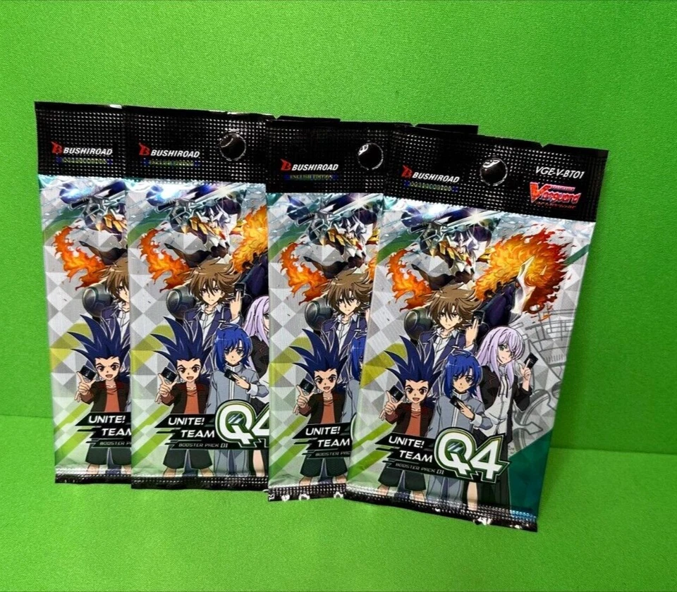Cardfight Vanguard V Booster - Unite Team Q4