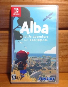Alba Wildlife Adventure Protect! Animal Island Nintendo Switch Japanese ver - Picture 1 of 4