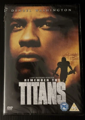 REMEMBER THE TITANS -NEW DVD-Denzel Washington in a remarkable real life drama - Image 1 of 2