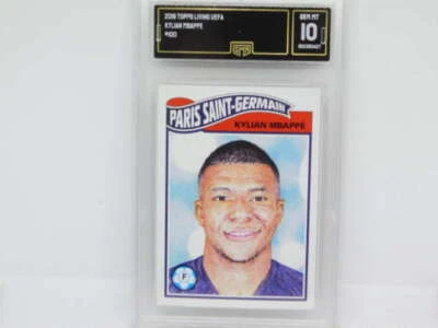2019 Topps The UCL Living Set UEFA Champions League #100 Kylian Mbappe Paris Sai - Image 1 of 2
