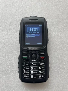 RugGear RG100 Outdoor Handy Dual-SIM, 1,3 Megapixel Kamera, Bluetooth, ohne AKKU - Afbeelding 1 van 6