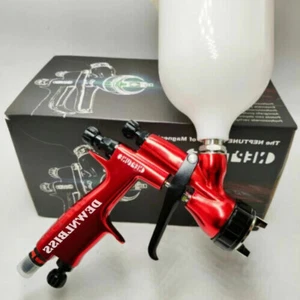 Pistola pulverizadora Paint 600 ml rojo Neptuno 110B 1,3 mm pintura coches para Devilbiss - Imagen 1 de 4