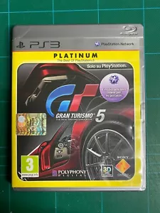 Gioco Sony PS3 - Gran Turismo 5 Platinum GT5 Usato Ottimo - Imagen 1 de 2