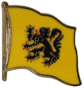 Belgien Flandern Flaggen Pin Fahnen Pins Fahnenpin Flaggenpin Anstecker - Bild 1 von 1