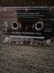 Da Brat Featuring T-Boz - Ghetto Love (Rare Cassette Single) Vintage Rap Hip Hop - Picture 1 of 2