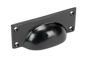 Tirador de cajón negro Art Deco From The Anvil 46135 - Imagen 1 de 3