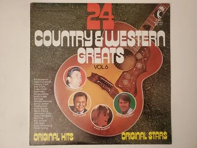 Various Artists - 24 Country & Western Greats Vol. 6 (Vinyl Record LP) - Image 1 of 2