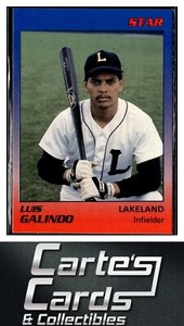 Luis Galindo 1989 Star Lakeland Tigers #6  Detroit Tigers