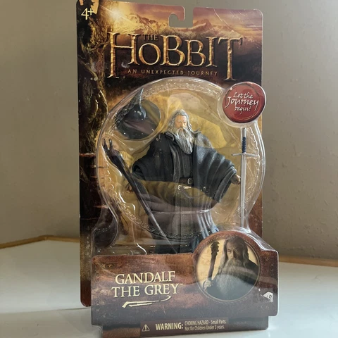 Gandalf the Grey Action Figure - Bridge Direct The Hobbit/LOTR (NEW IN BOX) Cover