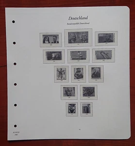 Hoja preimpresa República Federal de Alemania Borek 1988 p. 116 Juegos Olímpicos - Imagen 1 de 6