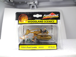 WOODLAND SCENICS AS 5558 HO Scale FRITZ'S FRONT LOADER NEW Bin 180