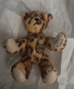 Hermann teddy original miniature teddy bear leopard print. Retired - Picture 1 of 9